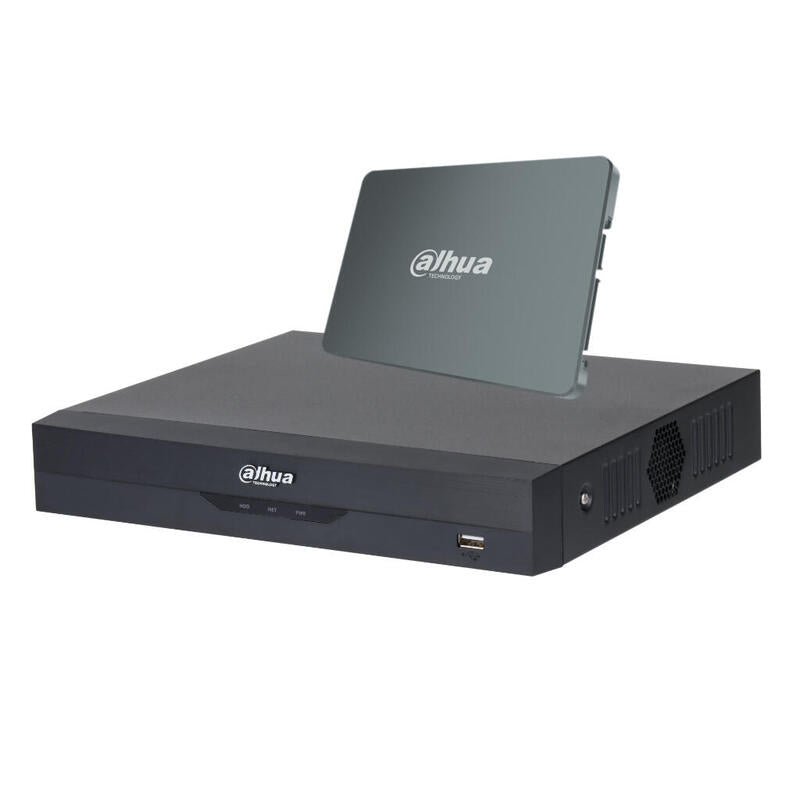 Dahua S-Xvr5104hs-4kl-I3(1t) Dvr 5en1 H265 4ch 4k@6ips +4ip 8mp 1hdmi 1hdd Ai Con Ssd-V800s1tb