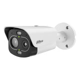 Dahua Tpc-Bf1241-Tb7f6-Dw-S8-V1 Cámara Térmografica Ip Dual 256x192 7mm + 4m 6mm Ip67 Ik10 12-24vdc Poe Audio E/S