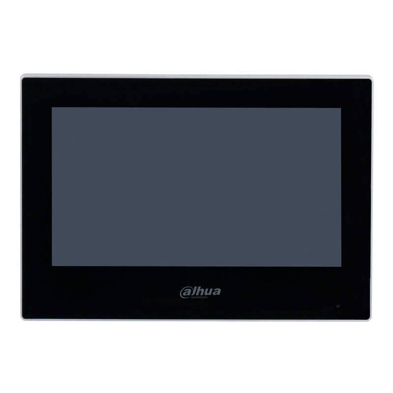 Dahua Vth2622g-W Monitor Interior 7" De Superficie Para Videoportero Ip Wifi / 2-Hilos 6e 1s Alarma Negro