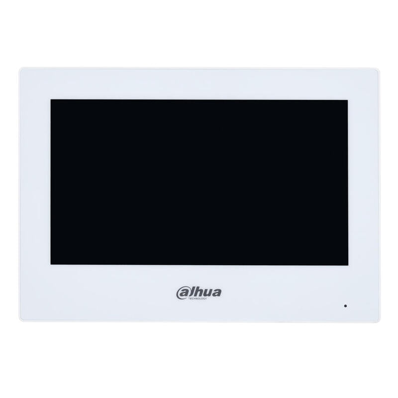 Dahua Vth2622gw-W Monitor Interior 7" De Superficie Para Videoportero Ip Wifi / 2-Hilos 6e 1s Alarma Blanco