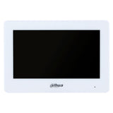 Dahua Vth5123h-W-S2 Monitor Interior 7" Híbrido Wifi / 2-Hilos De Superficie Para Videoportero Ip Táctil Sd 8e/1s Alarma Blanco
