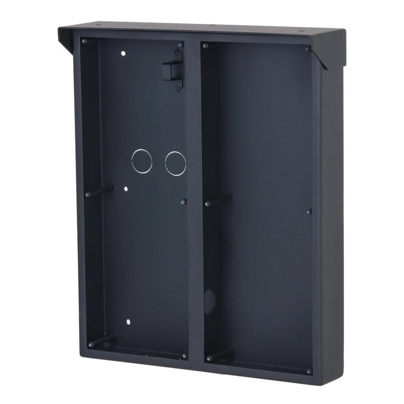 Dahua Vtm29r6 Cubierta Para La Lluvia Montada En Superficie Para Dos Vto4202fb De 3 Módulos. Al 5052. Color Negro