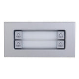 Dahua Vto4202f-Mdb4 Estación Exterior Modular Para Videoportero Ip Con 4 Botones Para Series Vto4202f-X