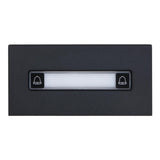 Dahua Vto4202fb-Mdb2 Estación Exterior Modular Para Videoportero Ip Con 2 Botones Para Series Vto4202f-X. Color Negro