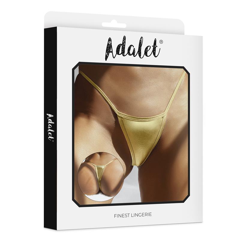 Daphne Tanga Clásico Dorado Talla (Interno):S/M