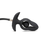 Dark Pearl Plug Anal Con Inflado Y Vibración Con Control Remoto