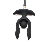Dark Pearl Plug Anal Con Inflado Y Vibración Con Control Remoto