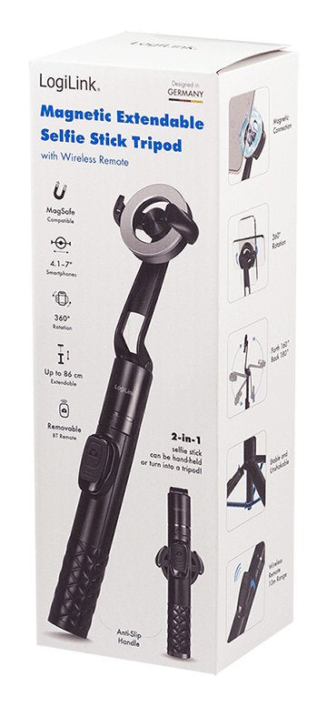 EAN 4052792075304 - LogiLink BT0069 palo para autofotos Smartphone Negro imagen 4