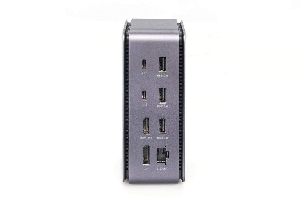 Digitus Dockingstation Usb 4.0 8k Usb-C Gris/Negro