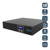 EAN 5605922009138 - Phasak PH 7512 sistema de alimentación ininterrumpida (UPS) Línea interactiva 1,26 kVA 720 W 4 salidas AC imagen 3