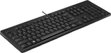 Hp 125 Teclado 100% Full Size Usb Español Negro