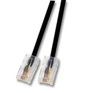 Efb Modularcable Rj45 (8 4) - Rj45 (8 4), Schwarz, 3 M