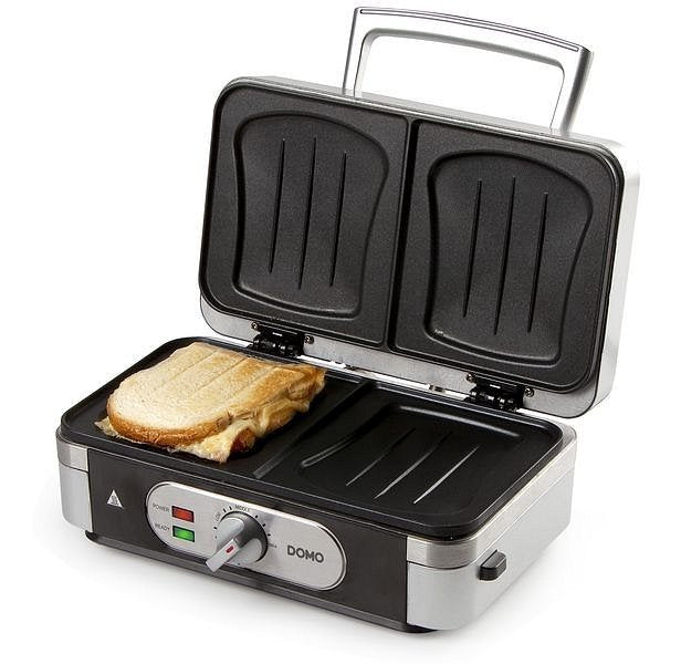 Domo Do9136c - Sandwichmaker / Waffeleisen /