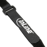 Inline Cable Strips Gancho Y Bucle 20x100mm 10 Uds. Negro