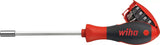 Wiha Schraubendreher 1/4", Mit Bit-Magazin (Negro/Rojo, Mit 8 Bits) 33007