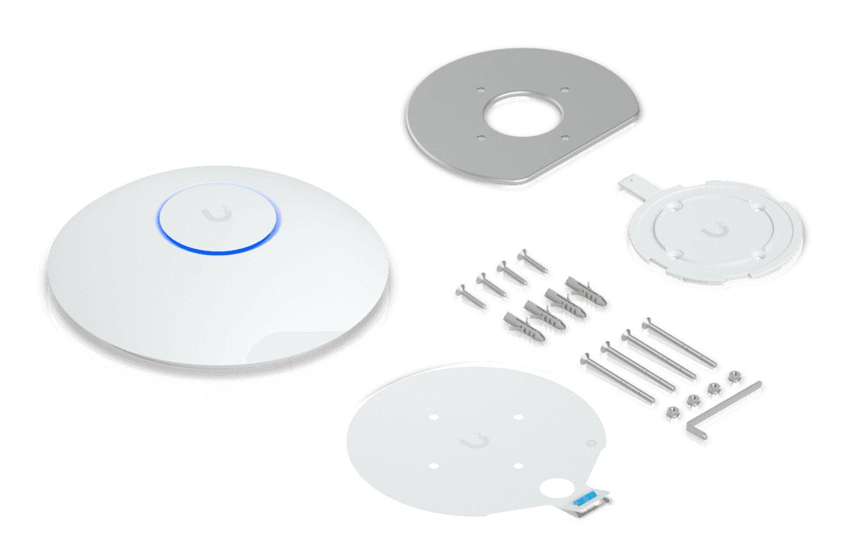 Ubiquiti  U7-Lr Punto De Acceso Poe Wifi 7 3 X 3 De Largo Alcance Hasta 160m Cuadrados. M&Aacute S De 300 Clientes. Ganancia De 6dbi En 5ghz Y 4 Dbi En 2,4