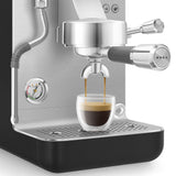 Smeg Espresso Coffee Machine Collection Black Emc02blmeu