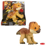 Mattel Jurassic World: The Rebirth - Primal Protector Aquilops Dolores, Personaje Jgc01