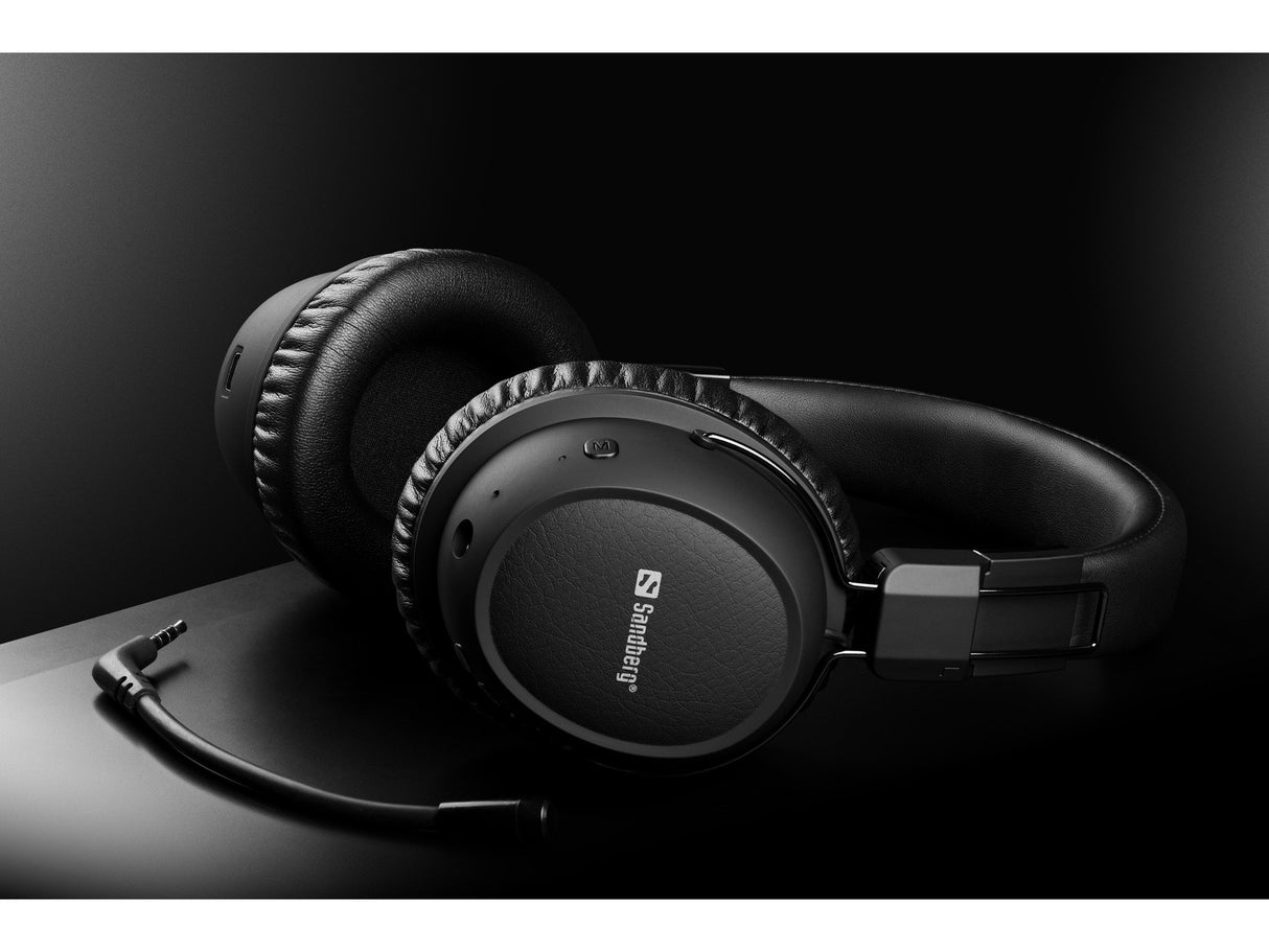 EAN 5705730126369 - Sandberg 126-36 auricular y casco Auriculares Inalámbrico Diadema Juego USB Tipo C Bluetooth Negro imagen 6