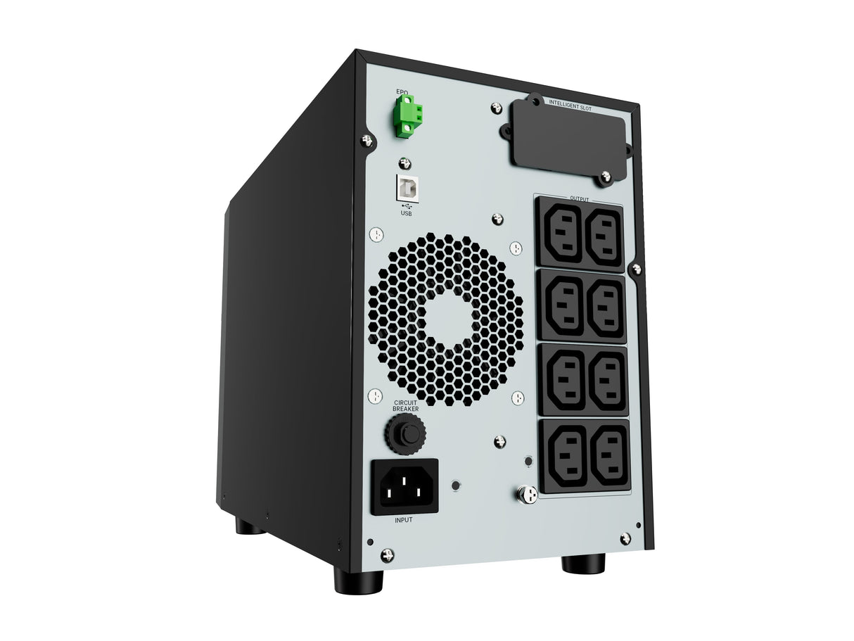 Sai Liebert Gxe Ups 1kva 1ph Ups 230v Tower W/Batteries  C14 Input/C13 X 8output  2-Year Warranty