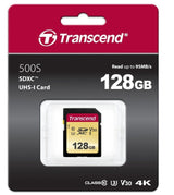 Transcend 128gb Uhs-I U3 Sd Memoria Flash Sdxc Clase 10