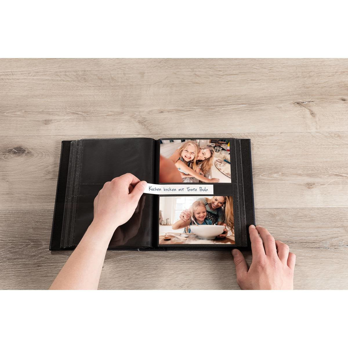 Walther Design Me-287-B Álbum De Foto Y Protector Negro