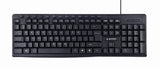 EAN 8716309117678 - Gembird KB-UM-107 teclado USB Inglés de EE. UU. Negro imagen 1