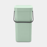 Brabantia Sort & Go Abfallbehäl. Jade Green 12 L