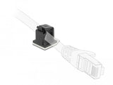 Delock Portacables Con Clip De Bloqueo Autoadhesivo Negro 10 Piezas