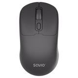 Savio Mb-04 Ratón Universal Ambidextro Bluetooth Ir Led 1600 Dpi