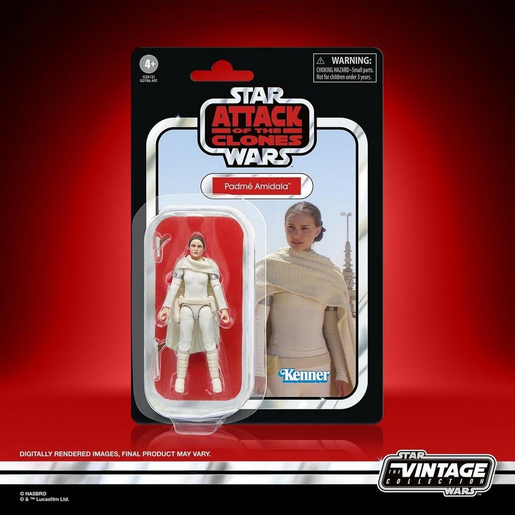 Figura Padme Amidala Attack Of The Clones Star Wars 9,5cm