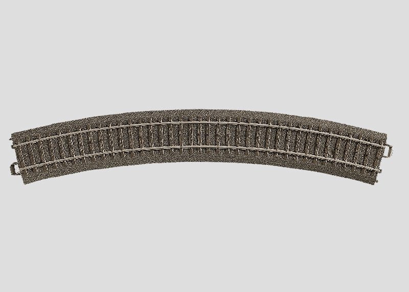 Märklin 24330 - C-Gleis Con Bettung Gebogenes Gleis - 6 Ud.