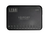 Notecharge 10 Ports, Usb-C 12  Watt (Schuko Plug)