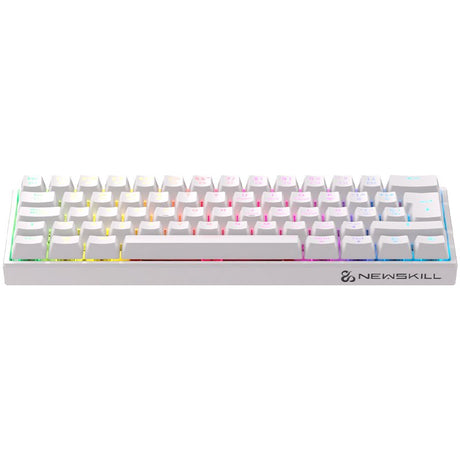 EAN 8435443704345 - Newskill Gaming NS-KB-PYROSV2-IV teclado Juego USB + RF Wireless + Bluetooth QWERTY Español Blanco imagen 4
