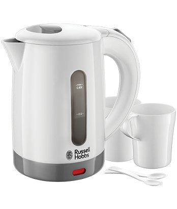 EAN 4008496942558 - Russell Hobbs 23840-70 tetera eléctrica 0,85 L 1000 W Gris, Blanco imagen 1