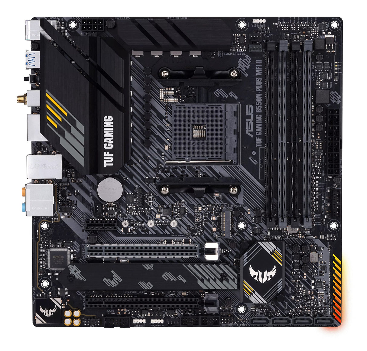EAN 4711081305705 - ASUS TUF GAMING B550M-PLUS WIFI II AMD B550 Zócalo AM4 micro ATX imagen 2