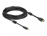 Delock Cable Usb Tipo-C -> Hdmi Activo (Dp Alt Mode) 4k 60 Hz 7 M