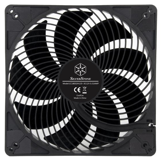 Ventilador De Caja Silverstone Sst-Ap184i-Pro 180x180x32
