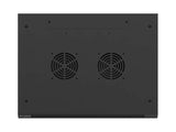 Lanberg Rack Cabinet 19in Wall-Mount 4u 600x450 Flat Pack With Metal Door Black