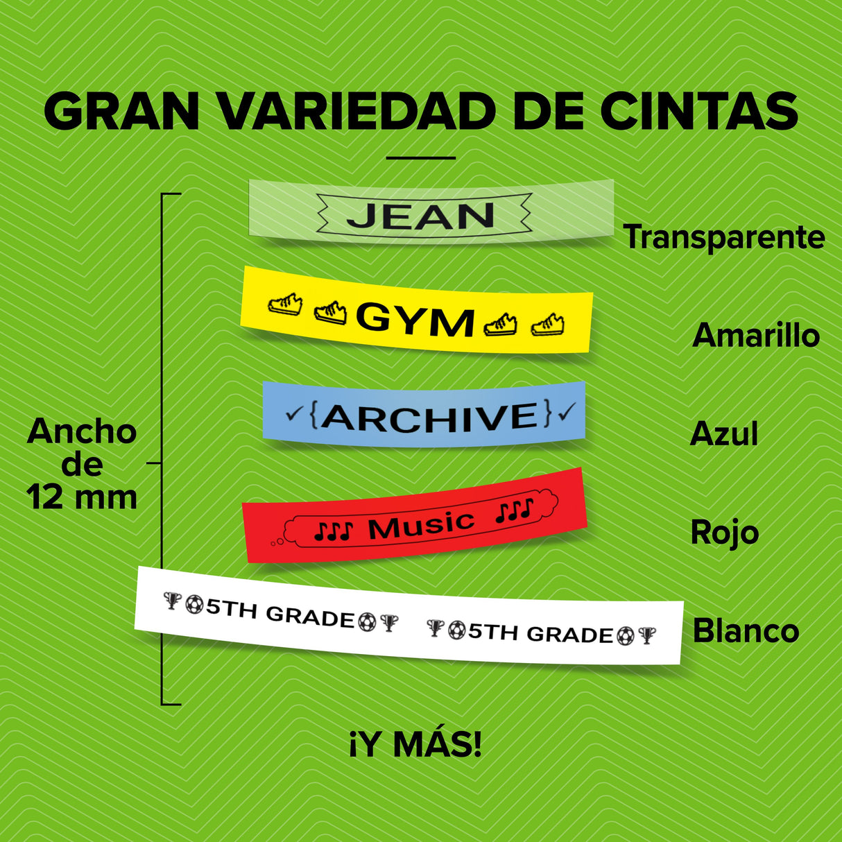 EAN 5411313912211 - DYMO 12mm LetraTAG Plastic tape cinta para impresora de etiquetas imagen 4