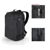 Mochila De Viaje Al Vacío + Bomba Aire, Negro