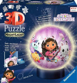 Luz Nocturna De Bola De Rompecabezas 3d Ravensburger Casa De Muñecas De Gabby