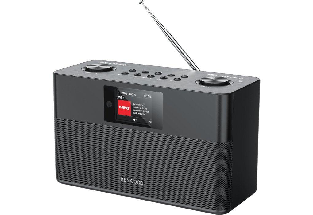 Kenwood Cr-M100s Smart Radio Mit Dab+, Grosses Farbdisplay, Wifi Negro