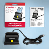 Axagon Cre-Sm4nc Usb-C Smart Card Standreader