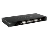 EAN 0790069472015 - D-Link DGS-1520-28/E switch Gestionado L3 10G Ethernet (100/1000/10000) 1U Negro imagen 1