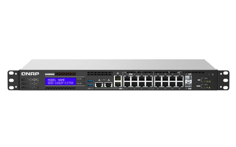 EAN 4713213517864 - QNAP QGD-1602P Gestionado L2 2.5G Ethernet (100/1000/2500) Energía sobre Ethernet (PoE) Negro, Gris imagen 1