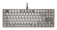 EAN 4025112117305 - CHERRY KC 500 MX LP TKL teclado Hogar / Oficina USB QWERTZ Alemán Gris imagen 1