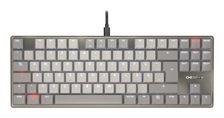 EAN 4025112117305 - CHERRY KC 500 MX LP TKL teclado Hogar / Oficina USB QWERTZ Alemán Gris imagen 1