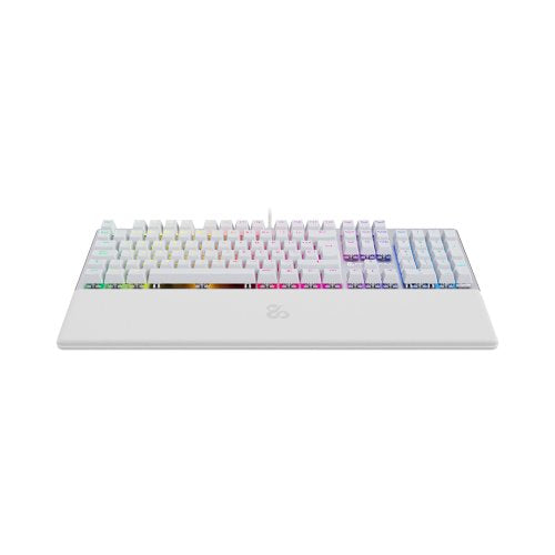 Newskill Gaming Ns-Kb-Serikev2 Teclado Usb Qwerty Español Blanco