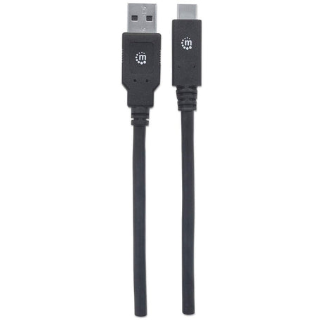 EAN 0766623354974 - Manhattan 354974 cable USB USB 3.2 Gen 1 (3.1 Gen 1) 2 m USB C USB A Negro imagen 4